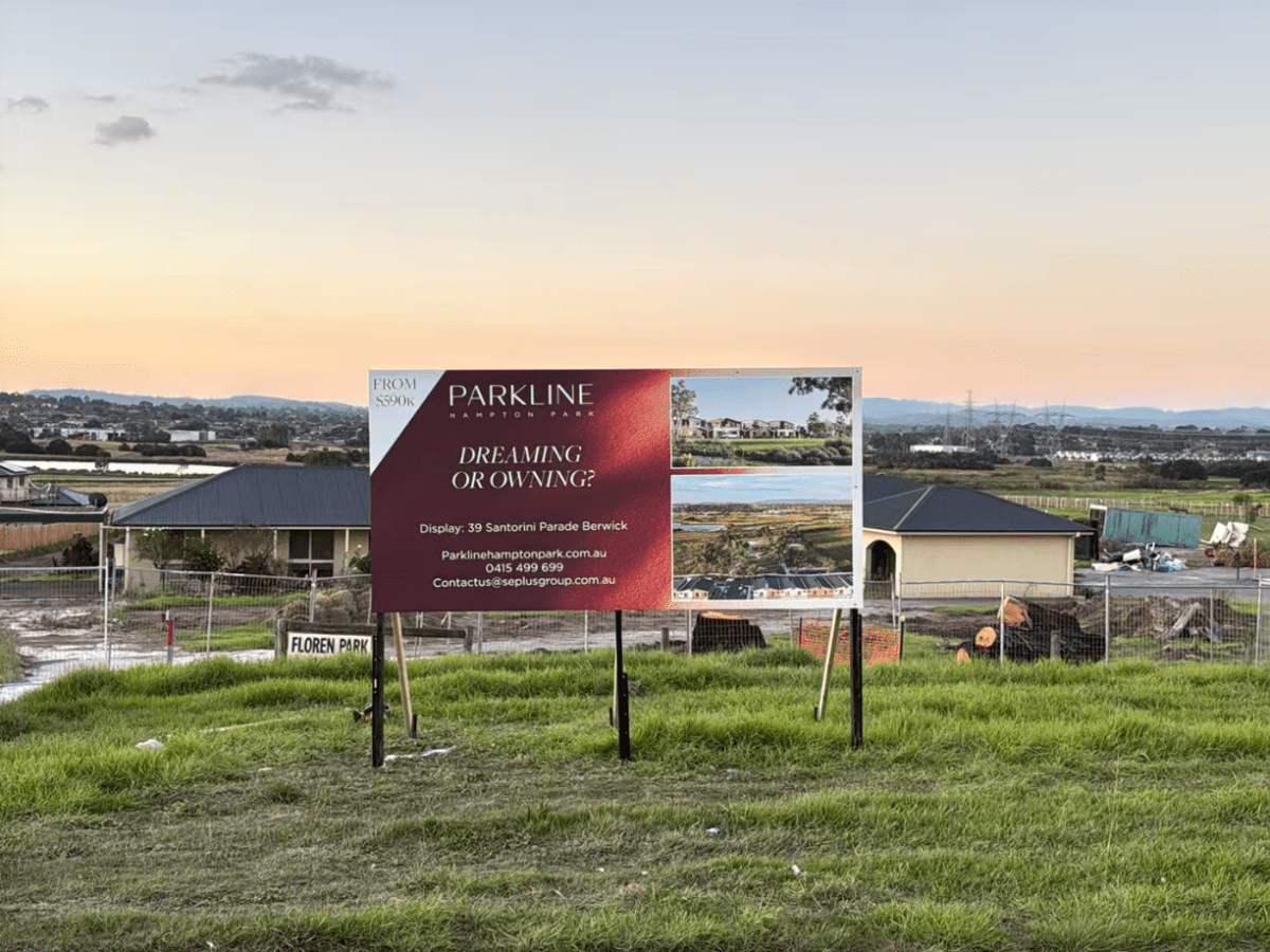 Real Estate Outdoor&nbsp;Signage